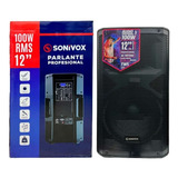 Cabina Parlante 12´´ Bluetooth 100w Micrófono Sonivox Ac312n