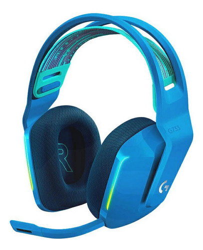 Auriculares Logitech G733 Lightspeed Wireless Rgb - Azul