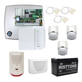 Kit Alarma Dsc 585 Sensores Batería Sirena Int + Exterior