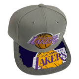 Gorra Mitchell And Ness Nba Munch Time Snapback Hwc Lakers