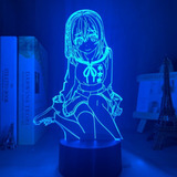 Anime Waifu Mai Sakurajima Led Luz De Noche Lámpara De Decor