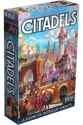 Z-man Games Citadels - Juego De Cartas Edición Revisada, J.