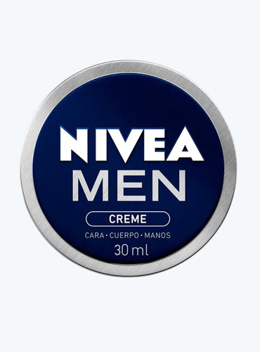 Nivea Crema Men Para Cara Y Cuerpo 30ml / Pack 4pz