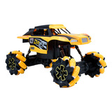 Carro Control Remoto Slide Wheels Toy Logic Color Amarillo