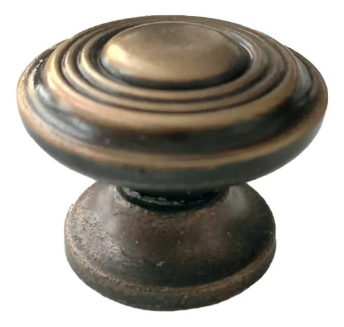 Tirador Boton Maguen Bronce 25mm Muebles Living Cocina Deco