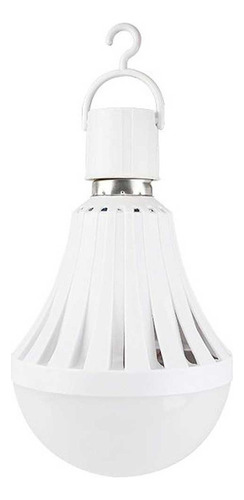 Foco Led Recargable De Emergencia 9w 900lm 6hrs Santul 1400 Color Blanco