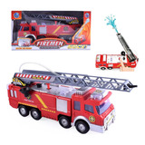 Camión De Bomberos Eléctrico, Juguete, Regalo Para Niños