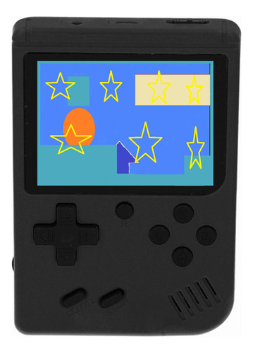 Mini Consola Tetris Didactica, 500 Classic Fc Games