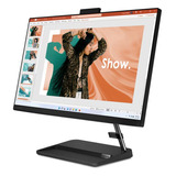 Aio Lenovo Ideacentre Core I3 Ram 8gb Ssd 256gb Dd 1tb W11h Color Negro