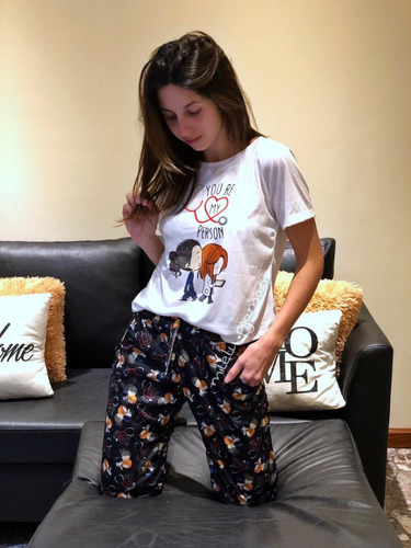 Pijama Invierno / Remera + Pantalon Largo / Varios Modelos
