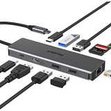 Hub Usb C, Adaptador Usb C De 10 1, 1000m Rj45 Ethernet...