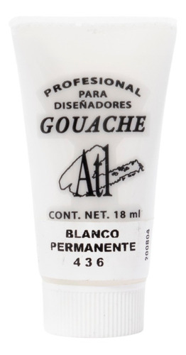 Pinturas Gouache Atl Semi Líquida Tubo 18ml Elegir Color