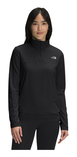 Polar Mujer The North Face  Tka Glacier ¼ Zip  Negro