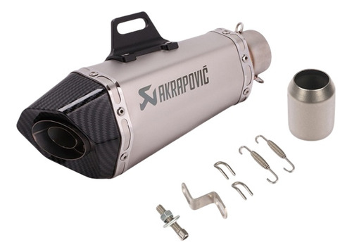 Akrapovic Escape Moto Type A Para Yamaha Kawasaki Conversión