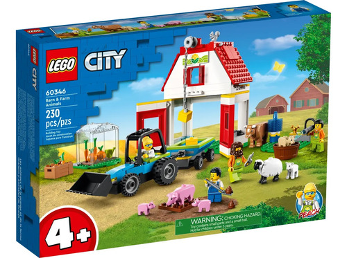 Lego City 60346 Granero Y Animales De Granja 230 Pzs