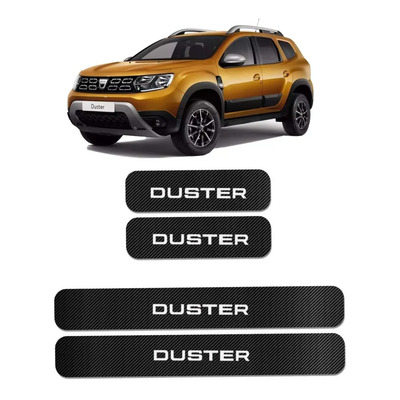 Sticker Protección De Estribos Puertas Renault Duster | Meses sin interés