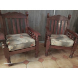 Sillones Algarrobo Con Almohadon