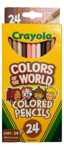 Crayola Colores Colors Of The World 24 Pzs