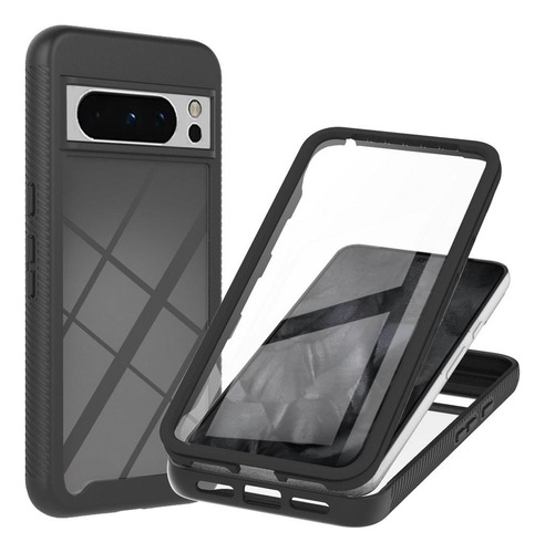 Funda De Armadura Híbrida Resistente Para Google Pixel 8 Pro