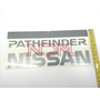 Emblema Trasero Nissan  Nissan Pathfinder 87-95  3.0 N3342d Nissan Pathfinder