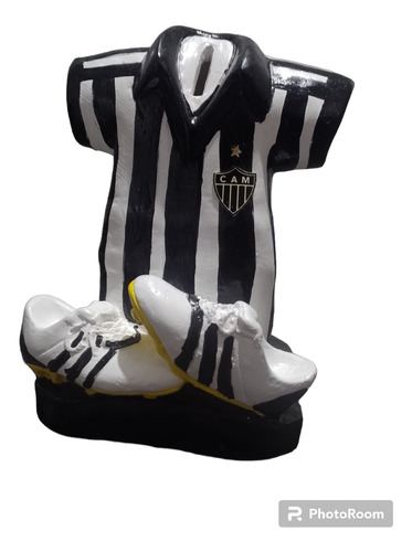 Cofre Em Gesso Camisa De Time Atlético Mineiro