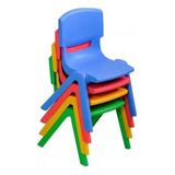 Silla De Plastico Infantil Varios Colores Niños Maxidescuent