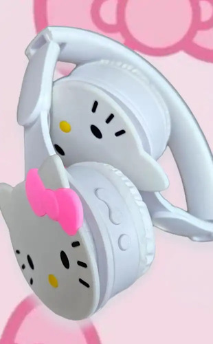 Auricular Bluetooth Diadema De Niña Hello Kitty Tk-688k