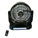 Radio Parlante Ventilador Solar Recargable Nano Tec R1241 Fm