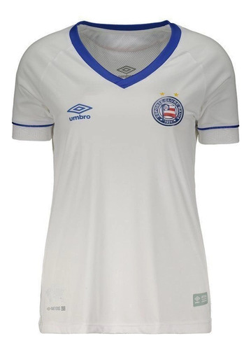 Camisa Feminina Bahia Umbro 2018 Branca