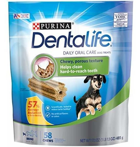 Purina Dentalife Cuidado Oral Mini Golosinas Para Perros Adu