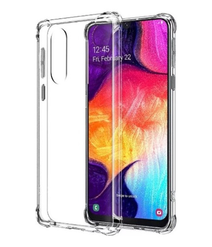 Funda Tpu Reforzada Para Samsung A50 + Templado 5d