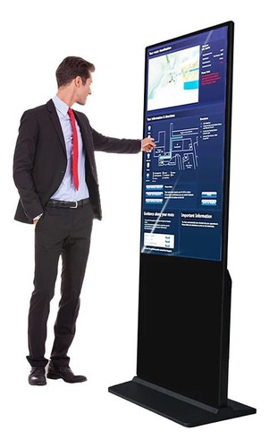 Monitor  Touch 55  Totem Interactivo Publicitario Con Cpu 