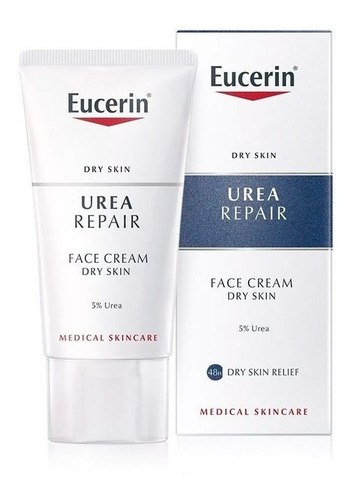 Eucerin Urea Repair Facial 50ml Fcia Fabris