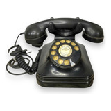 Telefone De Mesa Antigo Tartaruga Em Baquelite Anos 50/60