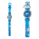 Reloj Niños Digital Luces Tapa Infantil Mickey Mouse 3d