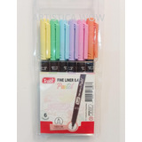 Microfibra Trabi Fine Liner Pastel 0.4 Caja X 6 Unidades