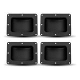 Set 4 Porta Llantas Color Negro, Fabricacion Fly Case Cg7001