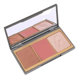 Paleta Sculpt, Blush & Glow Light/medium/dark Lp Beauty