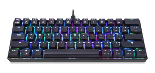 Para Motospeed Ck61 Rgb Teclado De Juego Mecánico Outmu