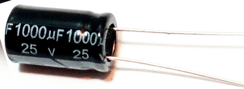 Capacitor Eletrolítico 1000uf X 25v 105° 50 Peças 