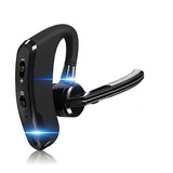 Auriculares Bluetooth V8, Tws, Driver, Uber, Etc., Listos, Color Azul Claro, Color Negro