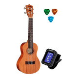 Ukulele Shelby Concert Su23m + 3 Palhetas + Afinador