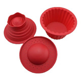 Molde Grande De Silicona Para Cupcakes, Diseño De Cupcakes A