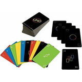 Uno Minimalista Card Game Con Graficos De Diseñador