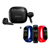 Smartwatch Reloj Inteligent Band H6 Combo Auriculares In Ear