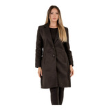 Sobretudo Feminino Forrado Longo Inverno Confortavel Viagem