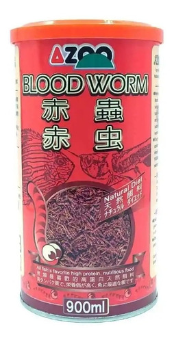 Azoo Blood Worm 55 Gr Alimento Peces