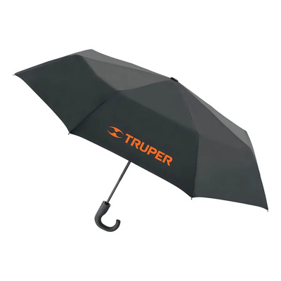 Truper 66074 Paraguas 100 Cm Con Extensión De Acero Y Funda Color Negro | Meses sin interés