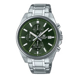 Reloj G-shock Edifice Analogico Hombre Efv-590d-1avcr Color De La Correa Efv-610d-3cvcr