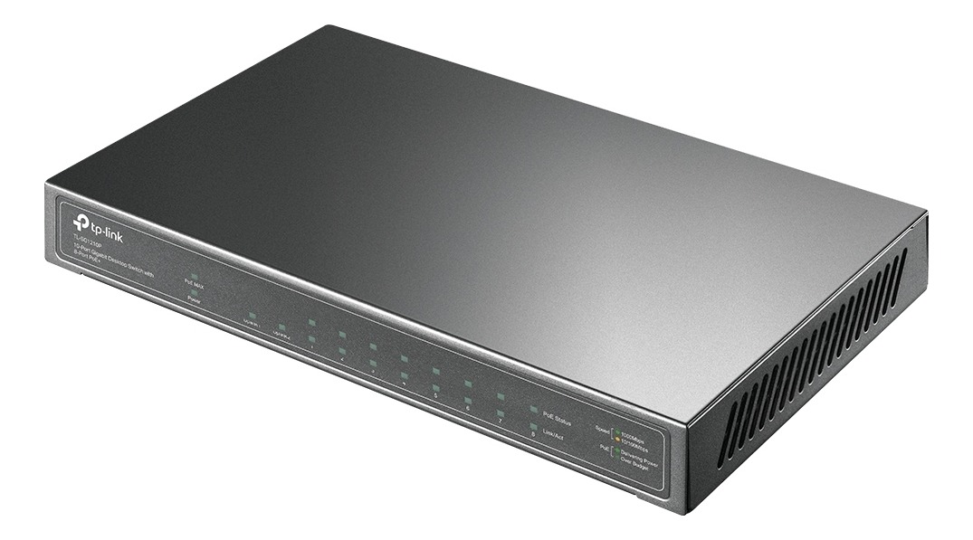 SWITCH TP LINK TL-SG1210P 10 PUERTOS GIGABIT (8 POE)